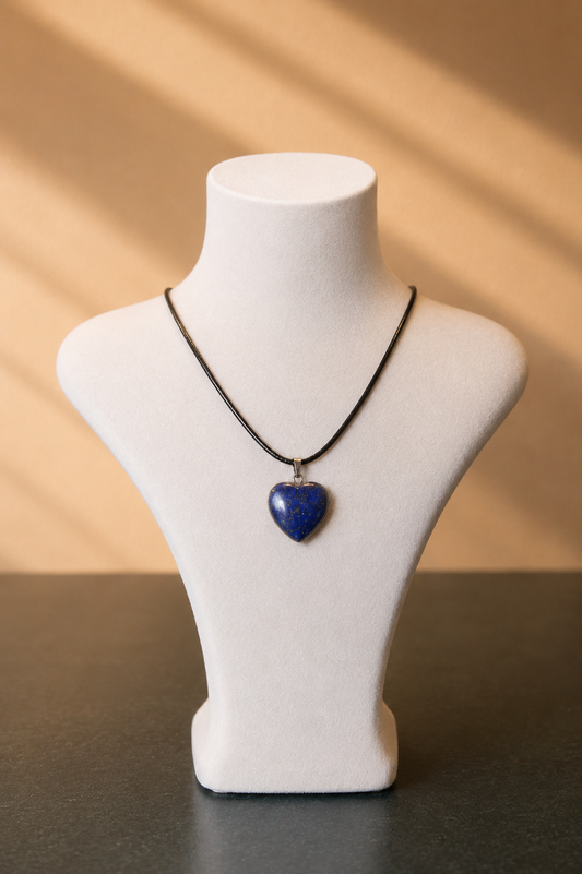 Lapis Lazuli Heart Pendant